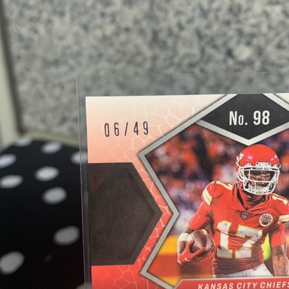 3 Chiefs Cards Mecole Hardman Bryan Cook Rookie Demarcus Robinson KC Chiefs MVP - Picture 4 of 10